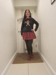 Festive outfit 4: The original Christmas jumper