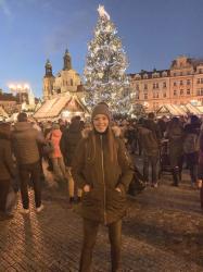 Praha, Česká republika // vianočné trhy