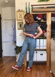 Completed: Vogue 2442 CK Jeans