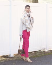 How to Style Pink Pants 