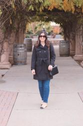 Petite Trench Coat For A Classic Look