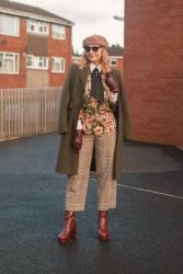 Eclectic Style: Mixed Patterns and Platform Boots #iwillwearwhatilike
