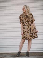 Style. Inspire. Repeat. One Leopard Dress 4 Ways