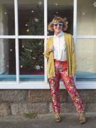 Gold, brocade and the Christmas party outfit