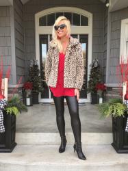 LEOPARD + RED = FESTIVE & LINK-UP