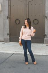 Light Pink Cashmere Sweater