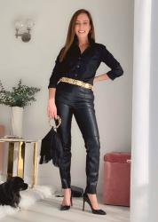 10 Ways to Wear Leather Pants