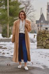 Styling A Vintage Coat & Cameo