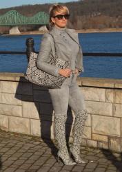 Total grey look
