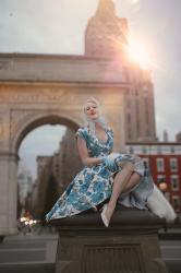 Blue Floral || More Romance with The Pretty Dress Co