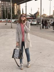 Look con abrigo gris – Dresslily