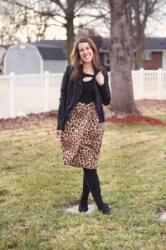 Thursday Fashion Files Link Up #245 – How I Styled this Cute & Flirty Leopard Skirt