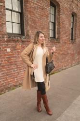 What to wear with a sweater tunic