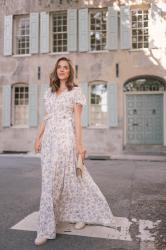 A Romantic Floral Maxi for Spring Occasions