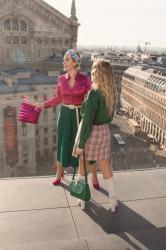 Comment porter le vert & rose ? Duo look avec “Soyons Élégantes” !