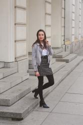 CHECKERED SKIRT