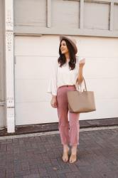 Yes Please: Pink Trousers