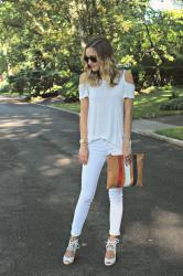 HOW I STYLE WHITE JEANS