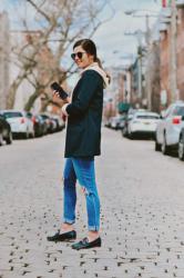 How to Casually Style a Boyfriend Blazer