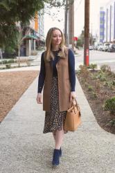 Transitional Style: Satin Midi Skirt