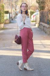 Pantalon rose