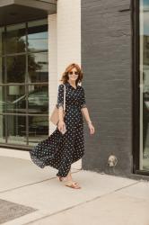 DOTTY SHIRTDRESS