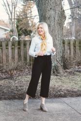 5 Ways to Wear Paper Bag Waist Pants + TFF Linkup