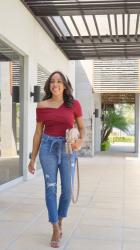 Trendy Thursday LinkUP + One Shoulder Styles You Can Dress Up or Down