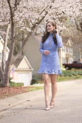 Blue Spring Dress 
