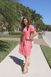 Feeling Springy in a Pink Dress