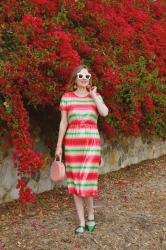 Watermelon Sequin Dress