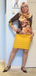 The Last Fall/Winter Outfit: Floral and Yellow