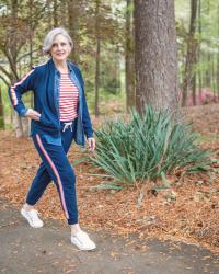 staying healthy and fit by walking while maintaining social distancing