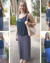 30 Ways To Wear: Mothers En Vogue Navy Breastfeeding Tank