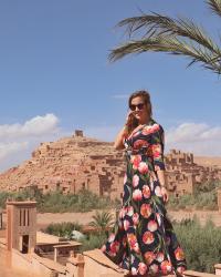 Really Love My … Navy Tulip Maxi Dress