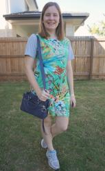Weekday Wear Link Up: Tee Dresses and Rebecca Minkoff Micro Bedford Bag