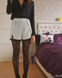 Calzedonia Floral Lace Tights