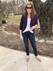 Purple Blazer love!Mother’s Day gift guide.