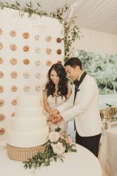 DIY Wedding Donut Wall
