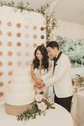 DIY Wedding Donut Wall