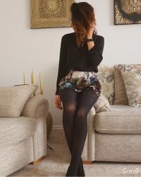 Tesco F&F Luxury Silky Opaque Tights