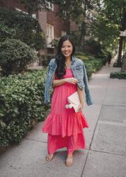 Bright Pink Maxi Dress for Summer