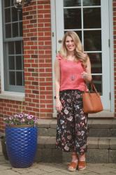 Floral Culottes & Confident Twosday Linkup 