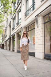 One Leopard Skirt, One Million Outfits