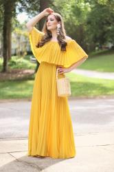 Yellow Maxi Dress