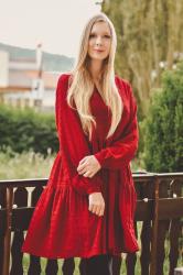 [OOTD] Red Summer Dress