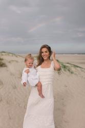 An Evening Stroll on the Beach