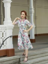 Flower Mint Dress