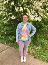 Life of a Quarantined Blogger :: Tie Dye & Acid Wash