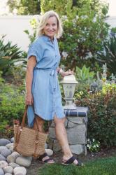 The Chambray Dress-A Summer Staple